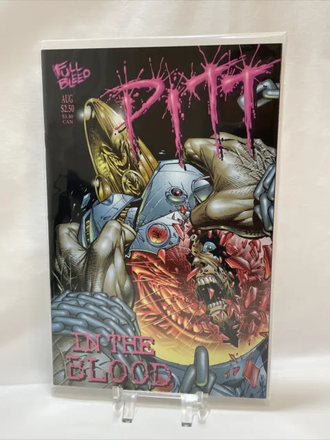 Pitt In the Blood # 1 Dale Keown Richard Pace Full Bleed 1996 1st Printing