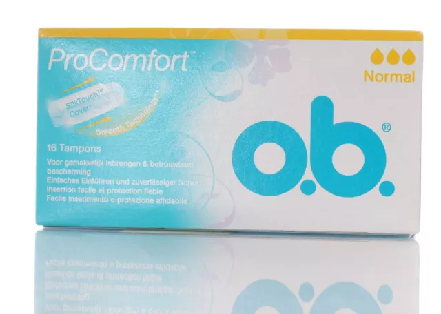 Ob Normal Pro Comfort 16pz Tamponi Senza Applicatore Assorbenti Interni