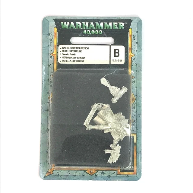 Figurine Warhammer 40k – Seraphim Battle Sister Superior D12C45, Games Workshop