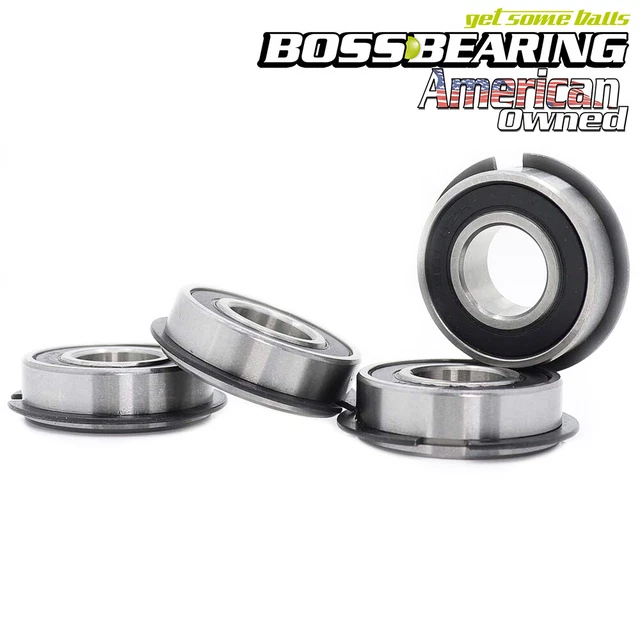 4 GO KART Front Wheel Bearing 99502H2RSNR Snap Ring 5/8" Racing Cart