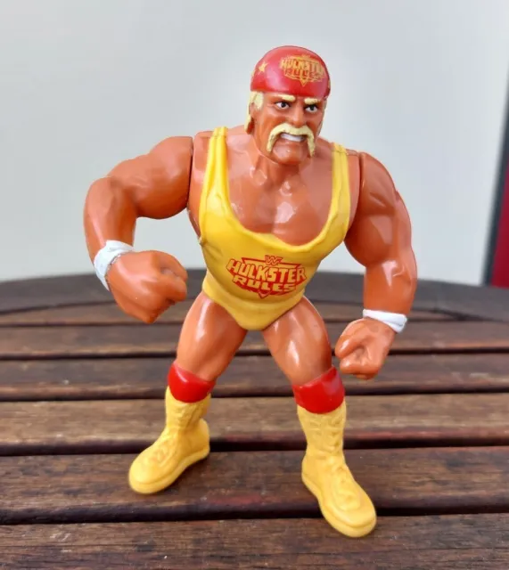 Hulk Hogan Actionfigur 1991 Titan Sports WWF WWE WCW Hulkster Rules