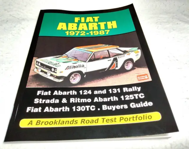 Foreign Books Fiat Abarth 1972-1987 124 Rally/131 Rally Road Test Brooklands