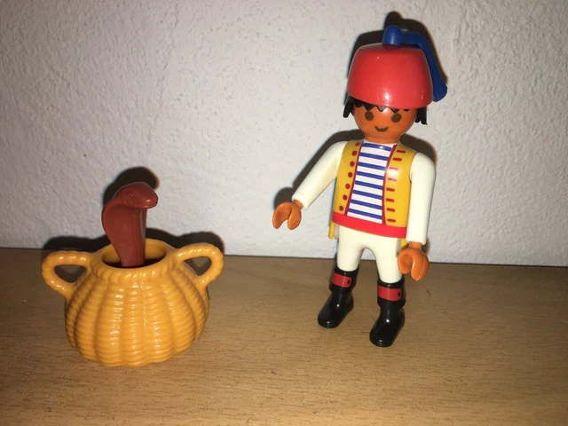 PLAYMOBIL THEME DU Cirque - Charmeuse De Serpent Hindoue + Serpents EUR