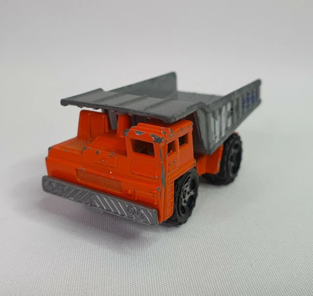 Matchbox dump truck 1989 top