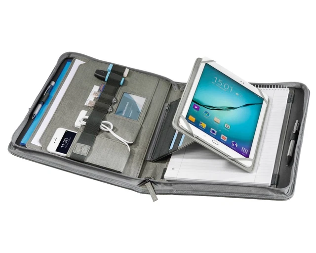Hama 3in1 Tablet-Organizer A4 Tasche Case Schutz-Hülle Mappe 9,7" 10" 10,1 10,2" 2