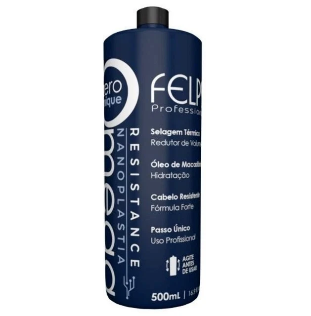 Sudaderas Omega Zero Único Resistencia a Nanoplastia Cabello 500 ml cepillo progresivo