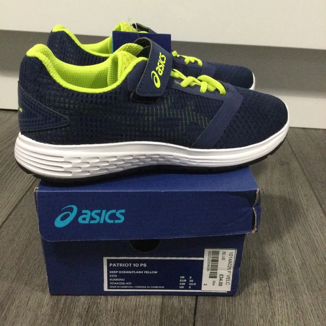 ASICS Patriot 10 PS Childrens UK Size: 2 (US Size: 3) (EU Size: 35)
