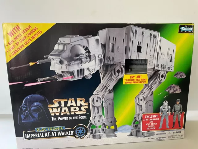 Star Wars The Power of the Force AT-AT Walker Neu + OVP