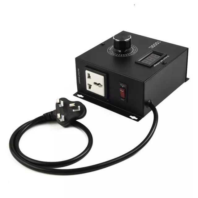 Voltage Regulator-10000W SCR Electronic Temperature Motor FAN Speed Controller