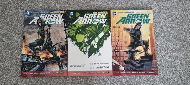 green arrow new 52 Volume 4,5 & 6