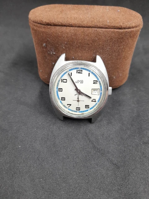 Montre Vintage Nappey Homme Mécanique - Années 70 - Diamètre 38 Mm - Fabriquée En France