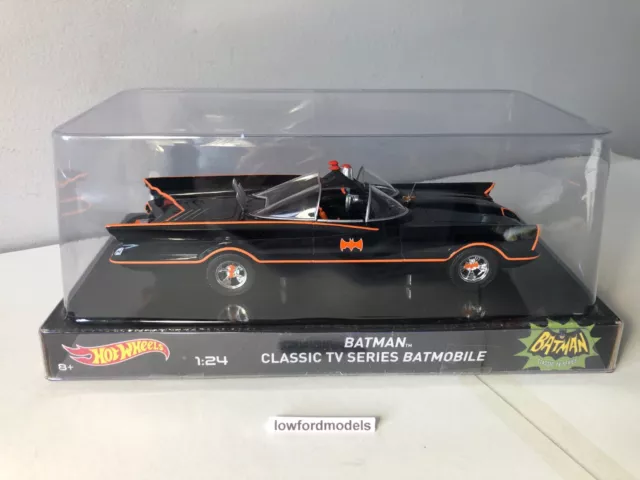 Hotwheels Batman classic TV series Batmobile 1:24 scale (new)