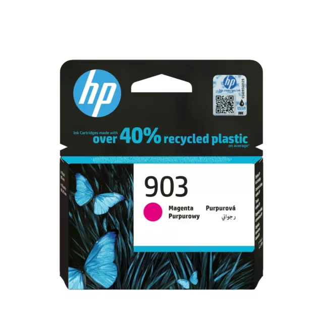 HP 903 903XL Black Cyan Magenta Yellow Ink Cartridges For OfficeJet 6960 Printer