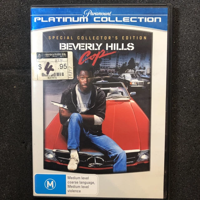 Beverly Hills Cop (DVD, 1984) Eddie Murphy, Judge Reinhold - Action Crime Comedy