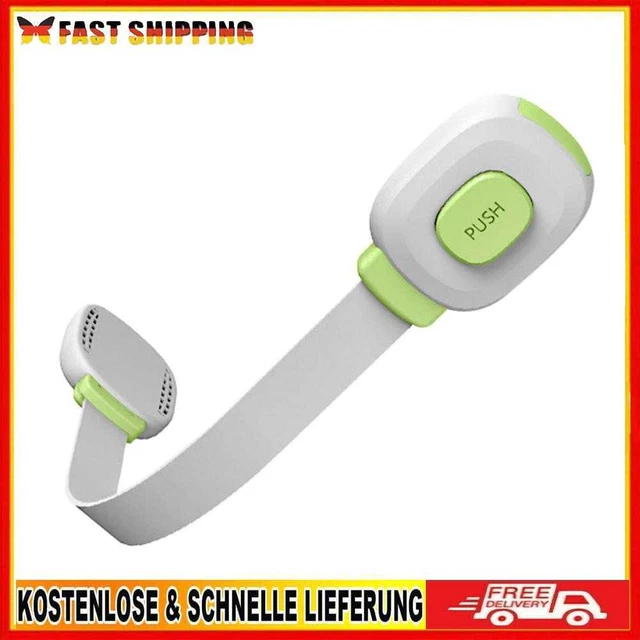 Qitiner Schubladenschloss aus Kunststoff, Grün, 2 Stück