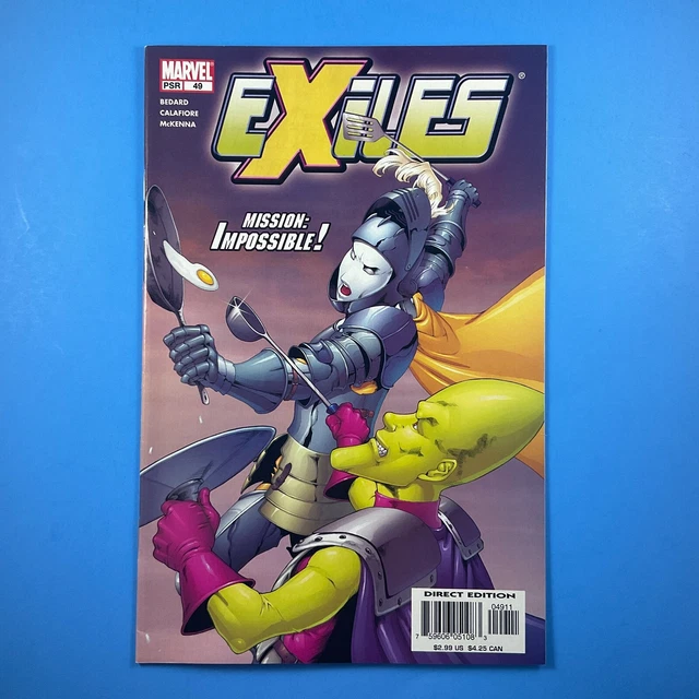 Exiles #49 Impossible Man Marvel Comics 2004 X-Men What if...  Multiverse