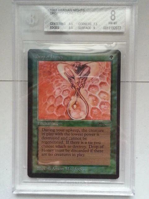 Drop of Honey Arabian Nights MTG BGS 8!