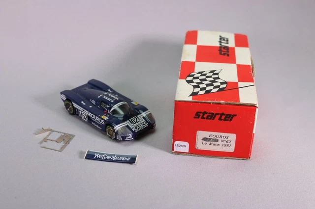 STARTER/STARTER 1/43 PORSCHE Carrera RSR Tissot Le Mans 1974 garage kit