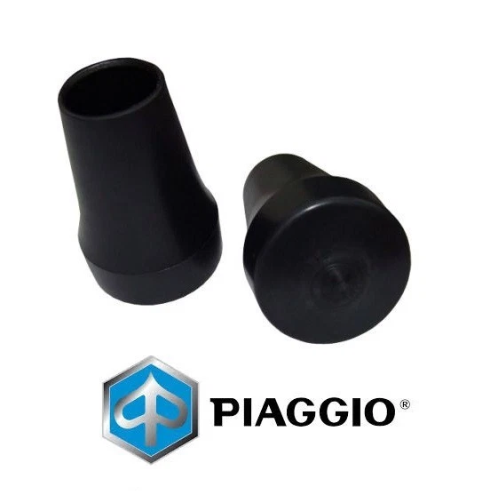 Set Piedini In Gomma Per Cavalletto Piaggio Vespa 50 Special, R, L, N - Ricambio Originale TEKNOETRE (5404158)