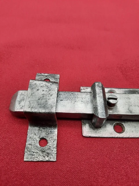 Ancien Verrou De Porte - Occasion Bon état - Pièce Vintage