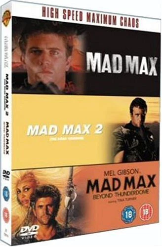 Mad Max Trilogy DVD (2005) Mel Gibson, Miller (DIR) cert 18 3 discs Great Value