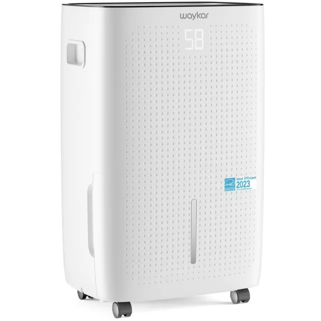 150 Pint Energy Star Dehumidifier for Home & Commercial Use – Up to 7,000 Sq. Ft