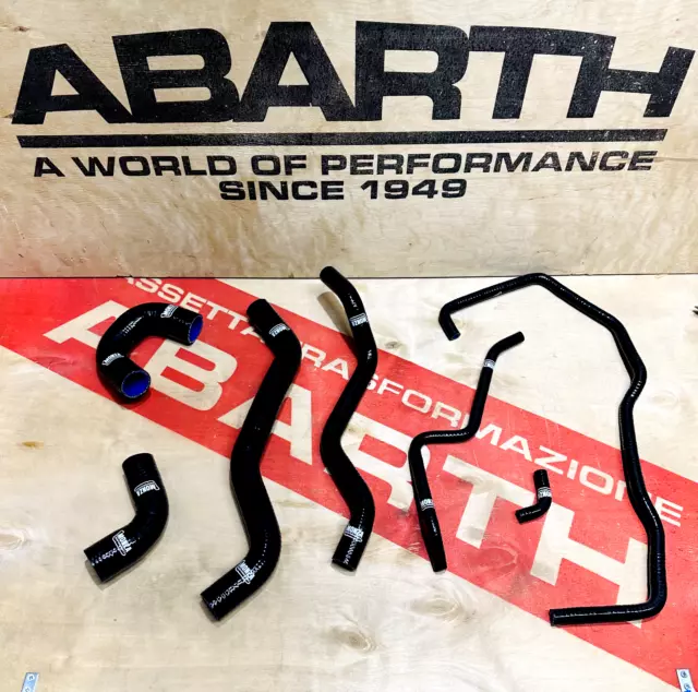 Abarth 500 kit manicotti acqua radiatore in silicone rinforzato 2008-2022