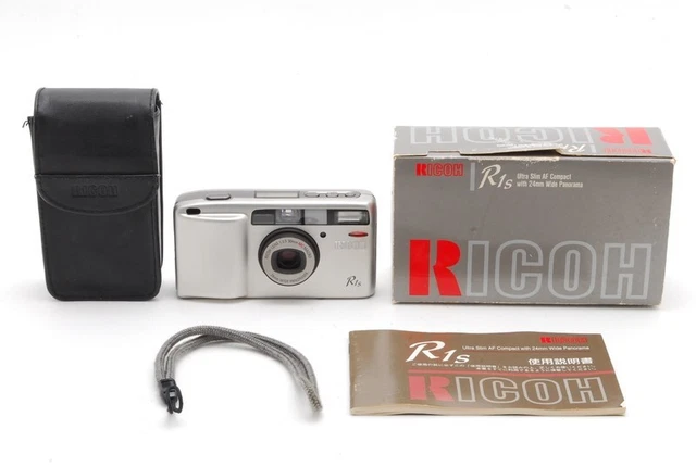 【Near Mint w/Box Case Strap】 Ricoh R1s Point & Shoot 35mm Film Camera from JAPAN