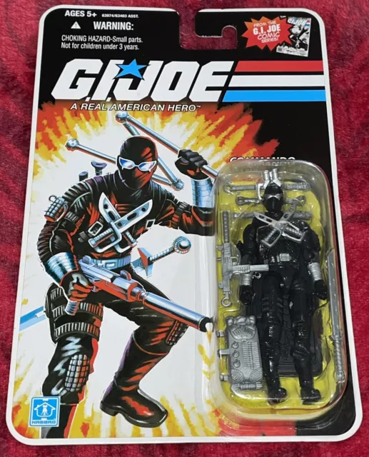 SNAKE EYES: Commando - GI Joe 25th Anniv - Comic Series - NEW Near Mint MOC NM