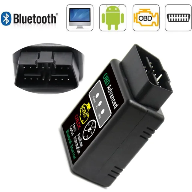 ELM327 V1.5 ODB2 OBDII Auto Car Diagnosegerät Bluetooth Für-IOS/Android Scanner
