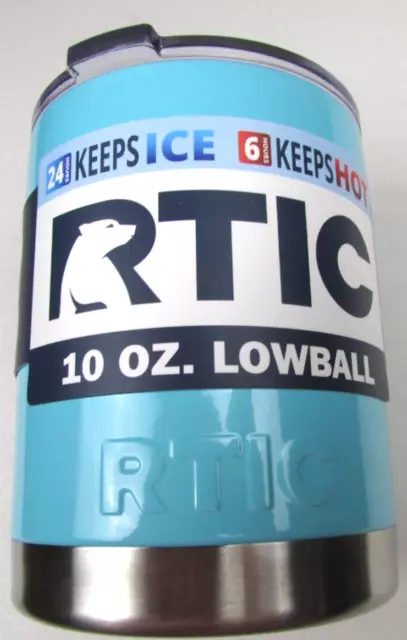 RTIC 10 oz. Lowball Stainless Steel Hot Cold Double Wall Tumbler