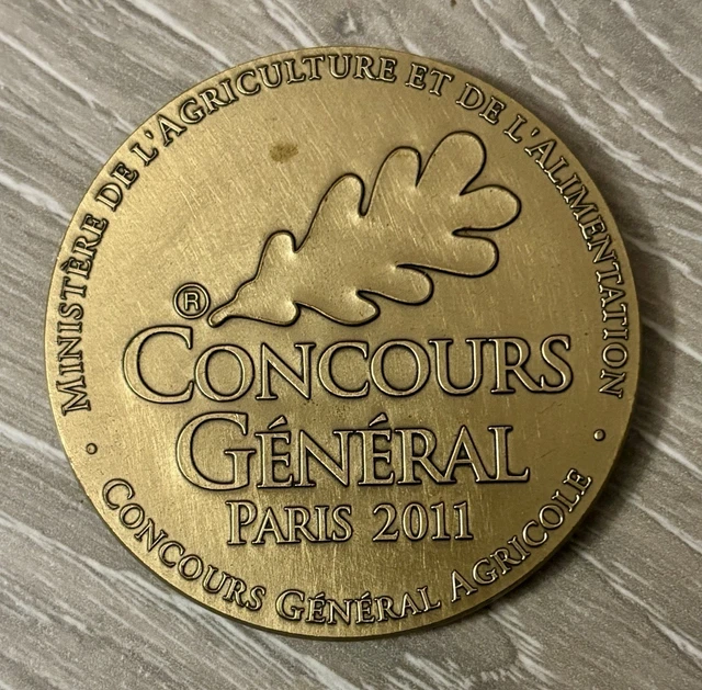 CINQUIÈME RÉPUBLIQUE Médaille, Concours général agricole fme_930614
