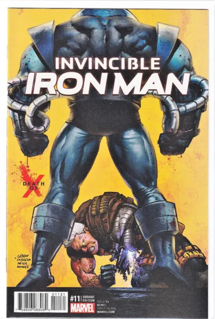 Invincible Iron Man #11 (2016) Riri ~ Gedeon 'Death Of X' Variant ~ Unread Nm