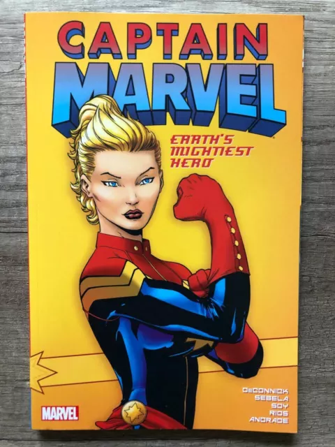 Marvel Comics CAPTAIN MARVEL Vol.1 "Earth's Mightiest Hero" US TPB Avengers