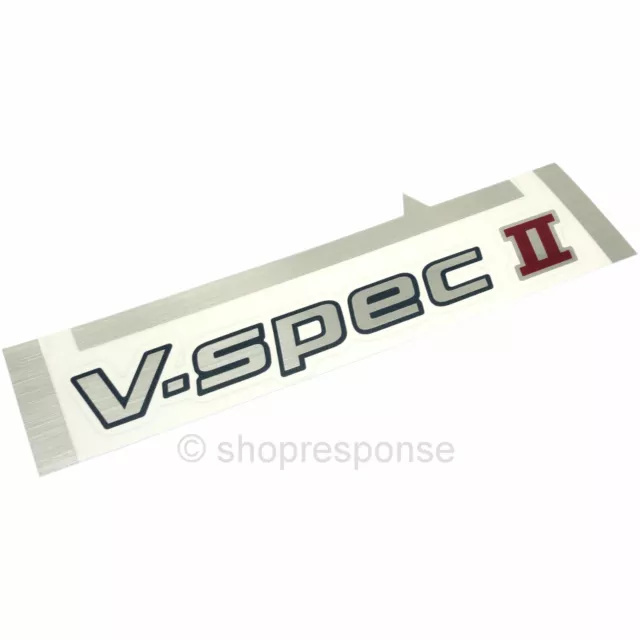 JDM Nissan 99-02 Skyline GTR R34 Rear Bumper V-spec II Decal Sticker 84896-AB000 JDM Nissan 99-02 Skyline GTR R34 Rear Bumper V-spec II Decal Sticker 84896-AB000