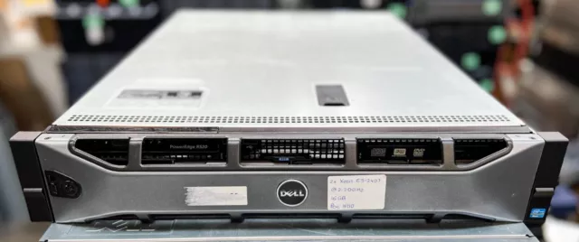 Dell PowerEdge R520 2x E5-2407 @2.20GHz 16GB 1TB 3.5"  Perc H710 iDrac7 2xPSU