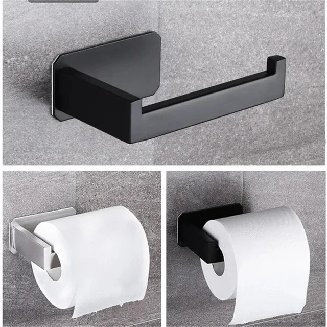 Porta carta igienica in acciaio inox cromato