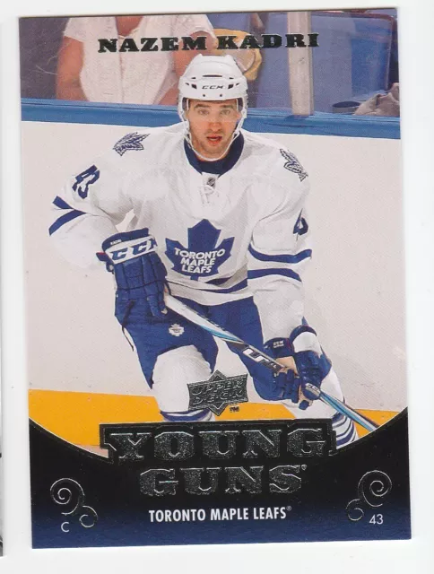 Hockey Card Nhl 10-11 Nazem Kadri Yg  Rookie Card Toronto Maple Leafs #247