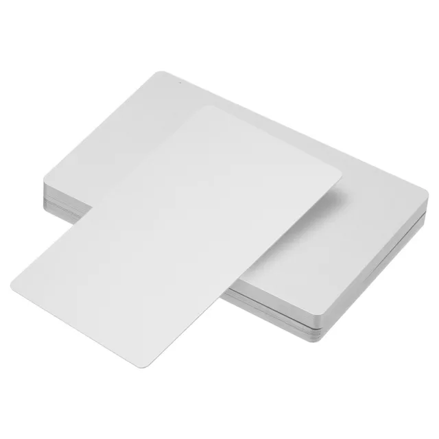 Metal Business Cards Blank Name Card Sublimation Aluminum, Silver