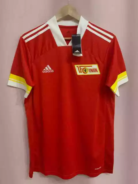 1. Fc Union Berlin 2020/2021 Home Football Shirt Jersey Size M [Fr2719] Adidas