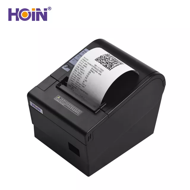 80Mm Usb Thermal Receipt Pos Printer Auto  /Pos F/ Supermarke E6Q0