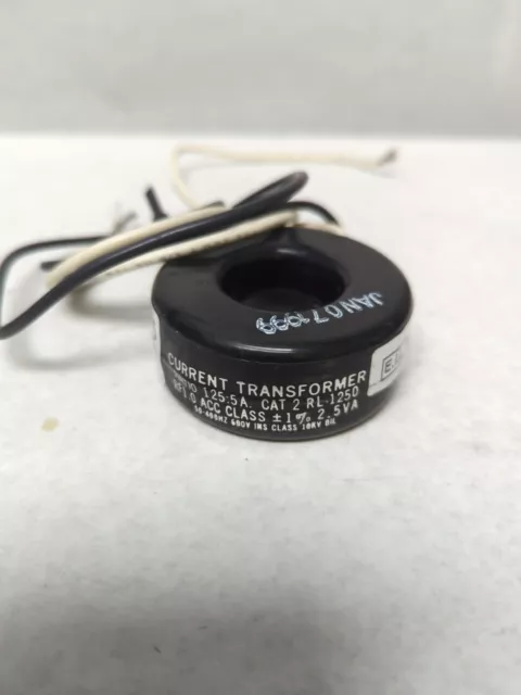 E.i.l Instuments,2 Rl-1250,Current Transformer 50-400Hz Ratio 200:5A Nos