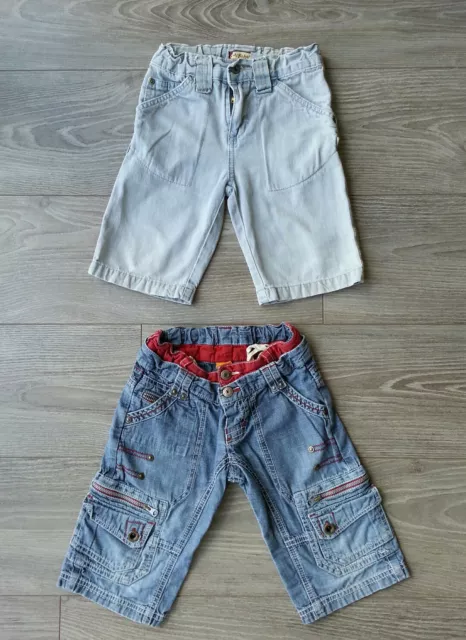 Lot de 2 shorts jeans garçon 5 ans MILKSHAKE/MAYORAL, tbe!