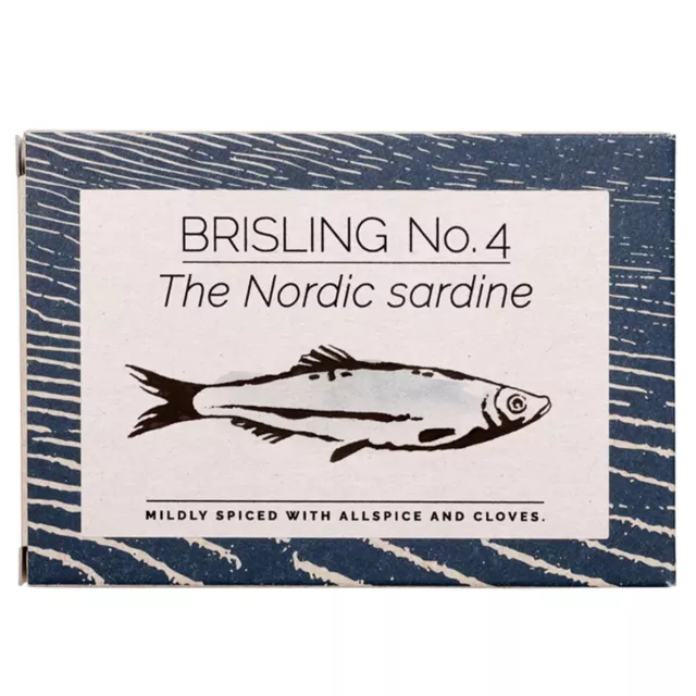 FANGST Brisling n. 4 la sardina nordica olio di colza spremuto leggermente salato