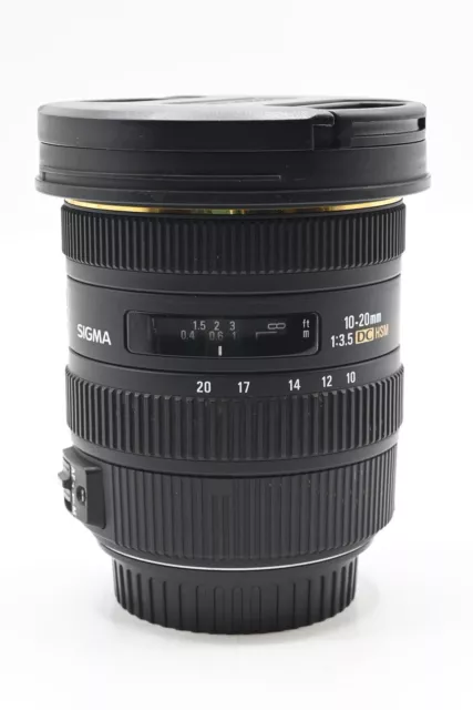 Sigma AF 10-20mm f3.5 EX DC HSM Lens Canon EF #299