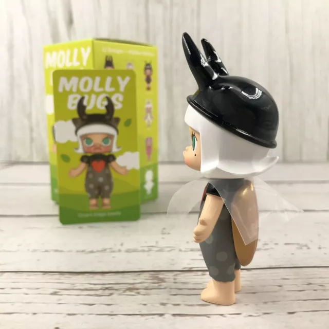 POP MART Molly Bugs Mini Figure Designer Toy Art Figurine Griant Stage Beetle