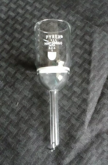 PYREX Glass 60mL Fine Fritted Buchner Filter Funnel 40mm Disc 36060-60F