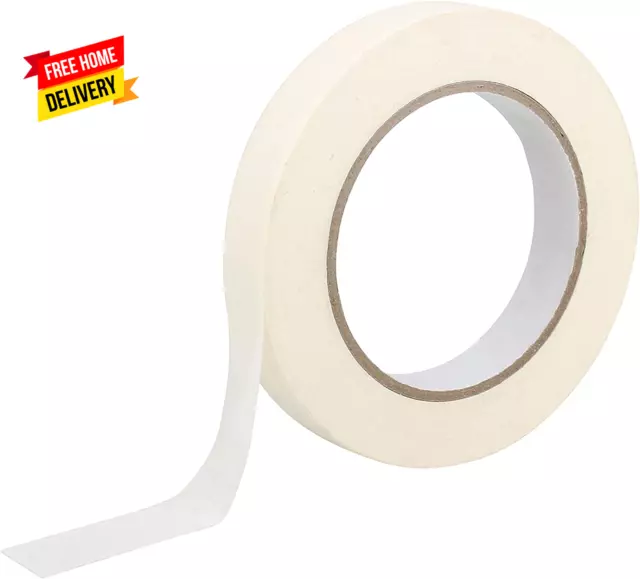 0.75 Inch X 50M Multi Surface Masking Tape for Painting, Painters Tape for Sharp