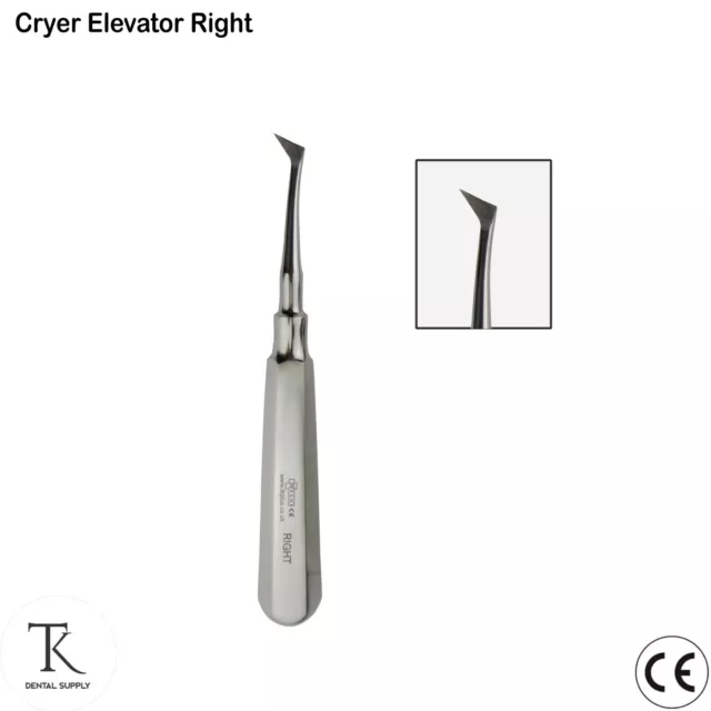 Tooth Extraction Elévateurs Racines Cryer Elevators Right Roots Luxating Surgery