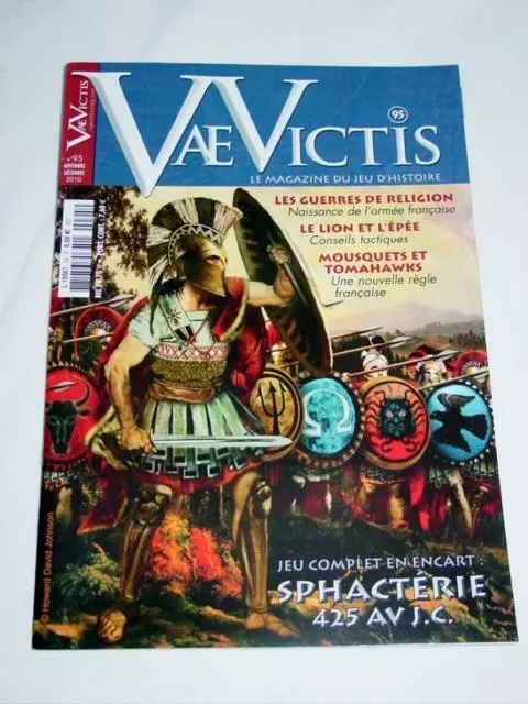 H&C Vae Victis #95 w/ SPHACTERIA 425 BC - Magazine & Game (UNCUT) EX